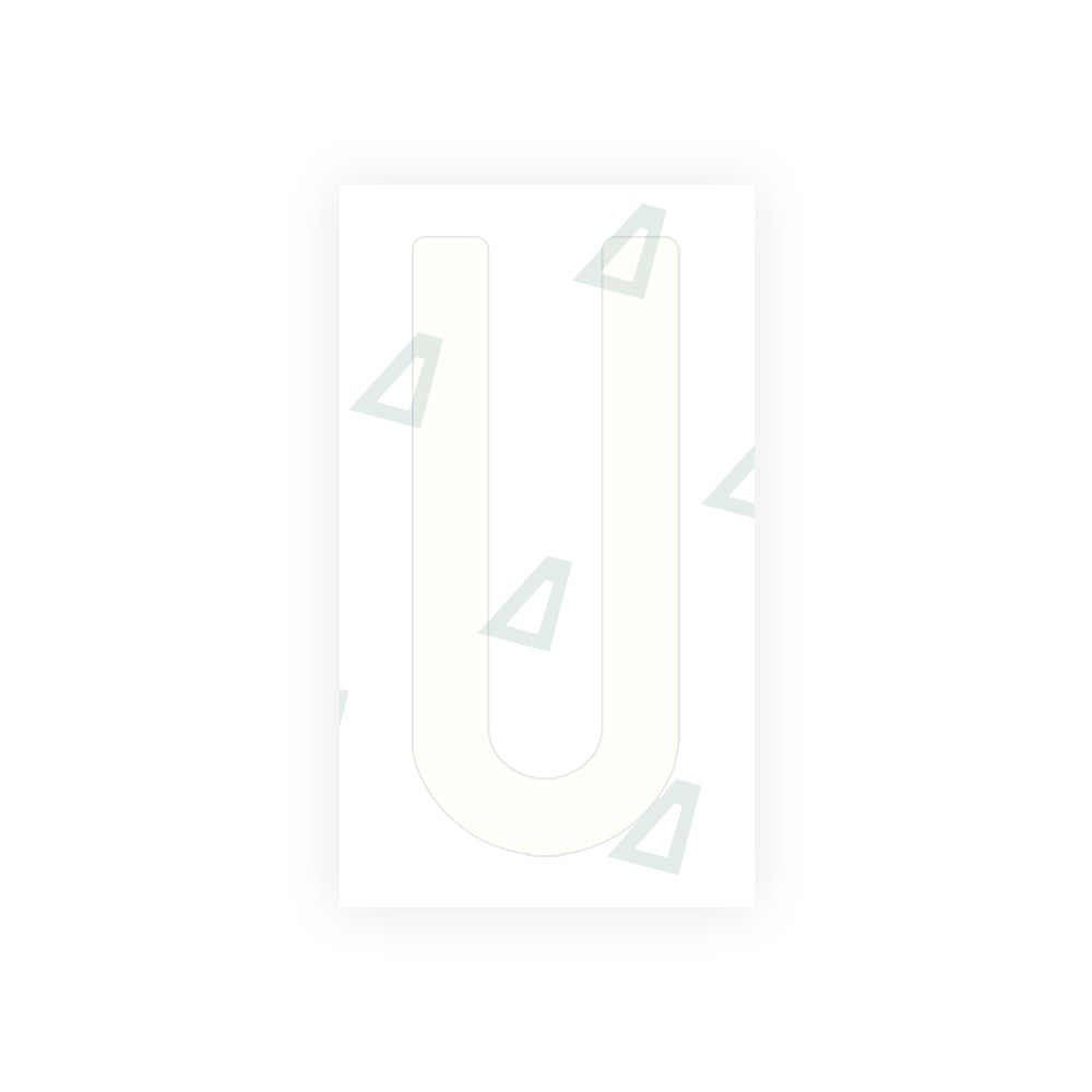 Alite Nanofilm for AUS (Victoria) license plates - Symbol "U" - Alite