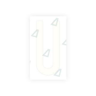Alite Nanofilm for AUS (Victoria) license plates - Symbol "U" - Alite