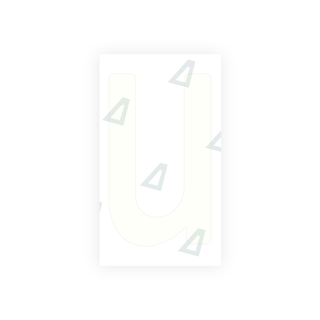 Alite Nanofilm for Uruguay license plates - Symbol "U" - Alite