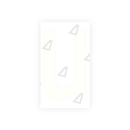 Alite Nanofilm for Uruguay license plates - Symbol "U" - Alite