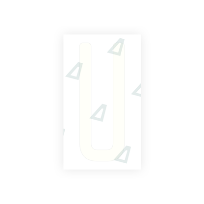Alite Nanofilm for US (Illinois 2006 - Square) license plates - Symbol "U" - Alite