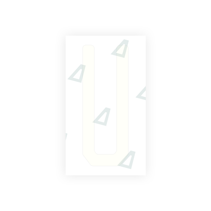 Alite Nanofilm for US (Michigan) license plates - Symbol "U" - Alite