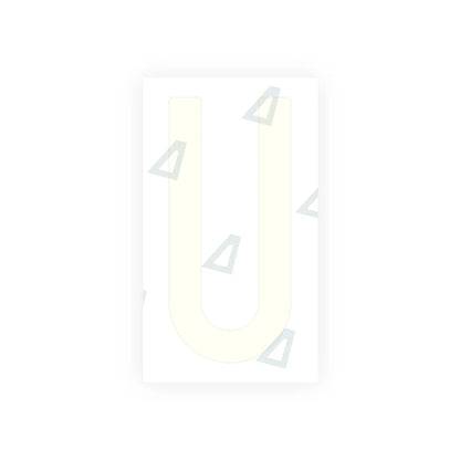 Alite Nanofilm for US (Oklahoma) Moto license plates - Symbol "U" - Alite