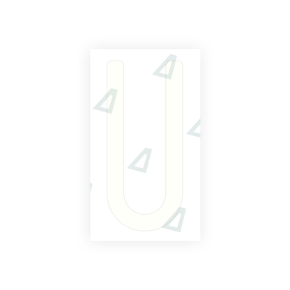 Alite Nanofilm for US (Missouri) license plates - Symbol "U" - Alite