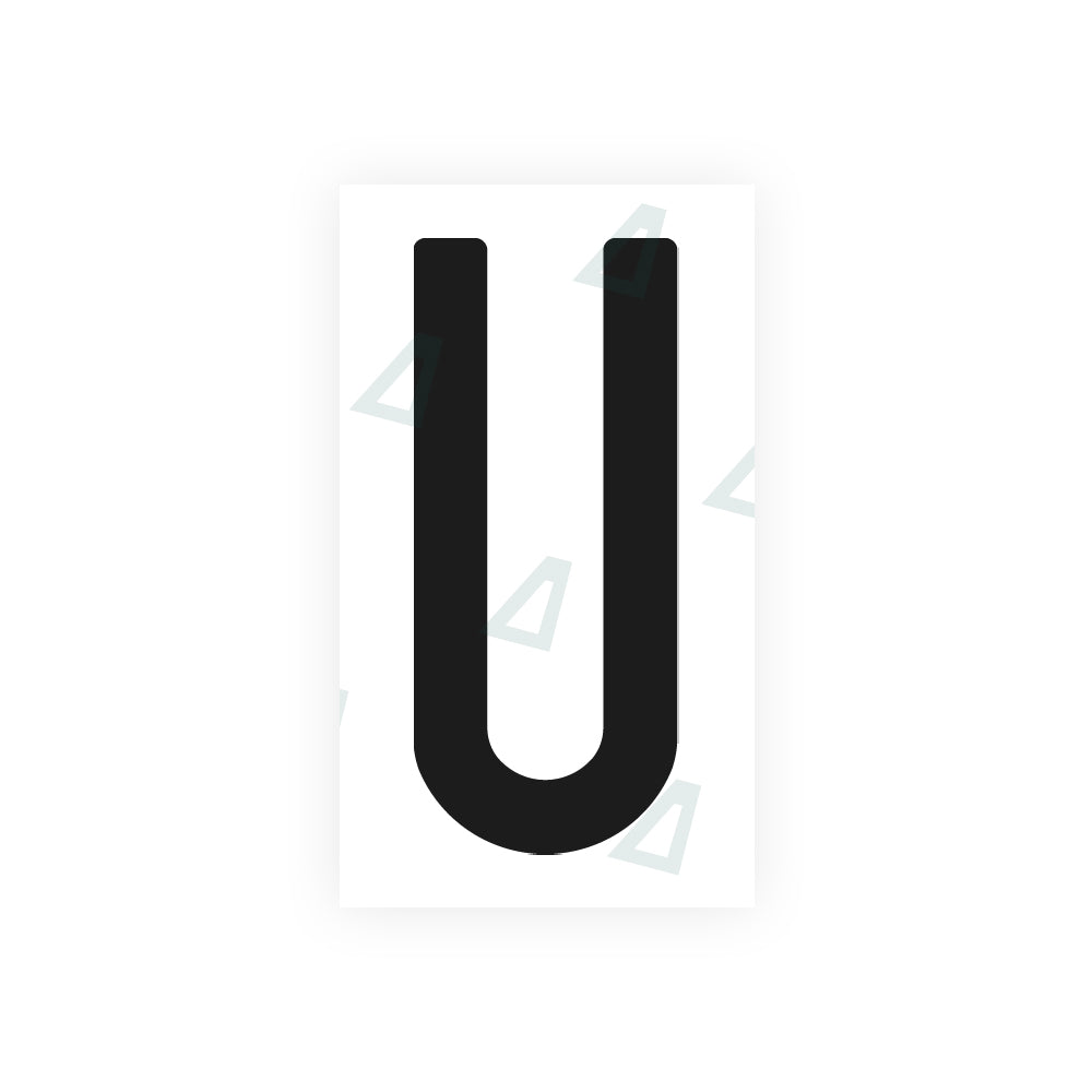 Alite Nanofilm for AUS (Victoria) license plates - Symbol "U" - Alite