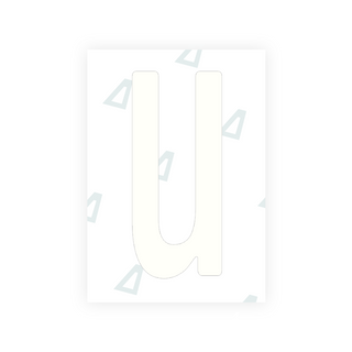Alite Nanofilm for Guatemala license plates - Symbol "U" - Alite