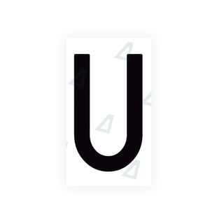 Alite Nanofilm for Spain Flat license plates - Symbol "U" - Alite