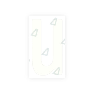 Alite Nanofilm for Tanzania (standard) license plates - Symbol "U"