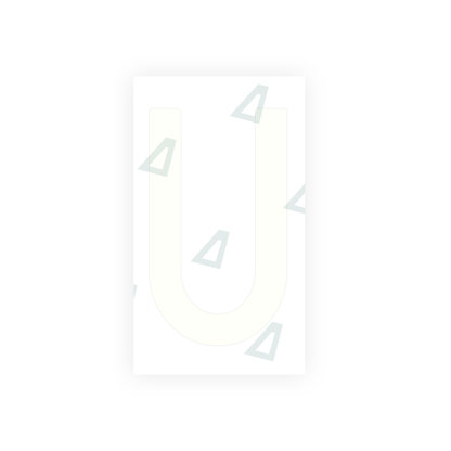 Alite Nanofilm for Spain Flat license plates - Symbol "U" - Alite