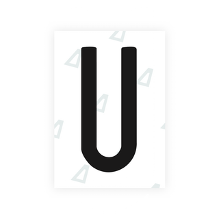 Alite Nanofilm for US (Connecticut 2013) license plates - Symbol "U" - Alite