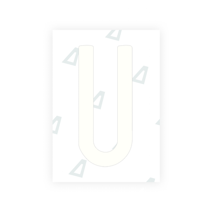 Alite Nanofilm for US (Connecticut 2013) license plates - Symbol "U" - Alite