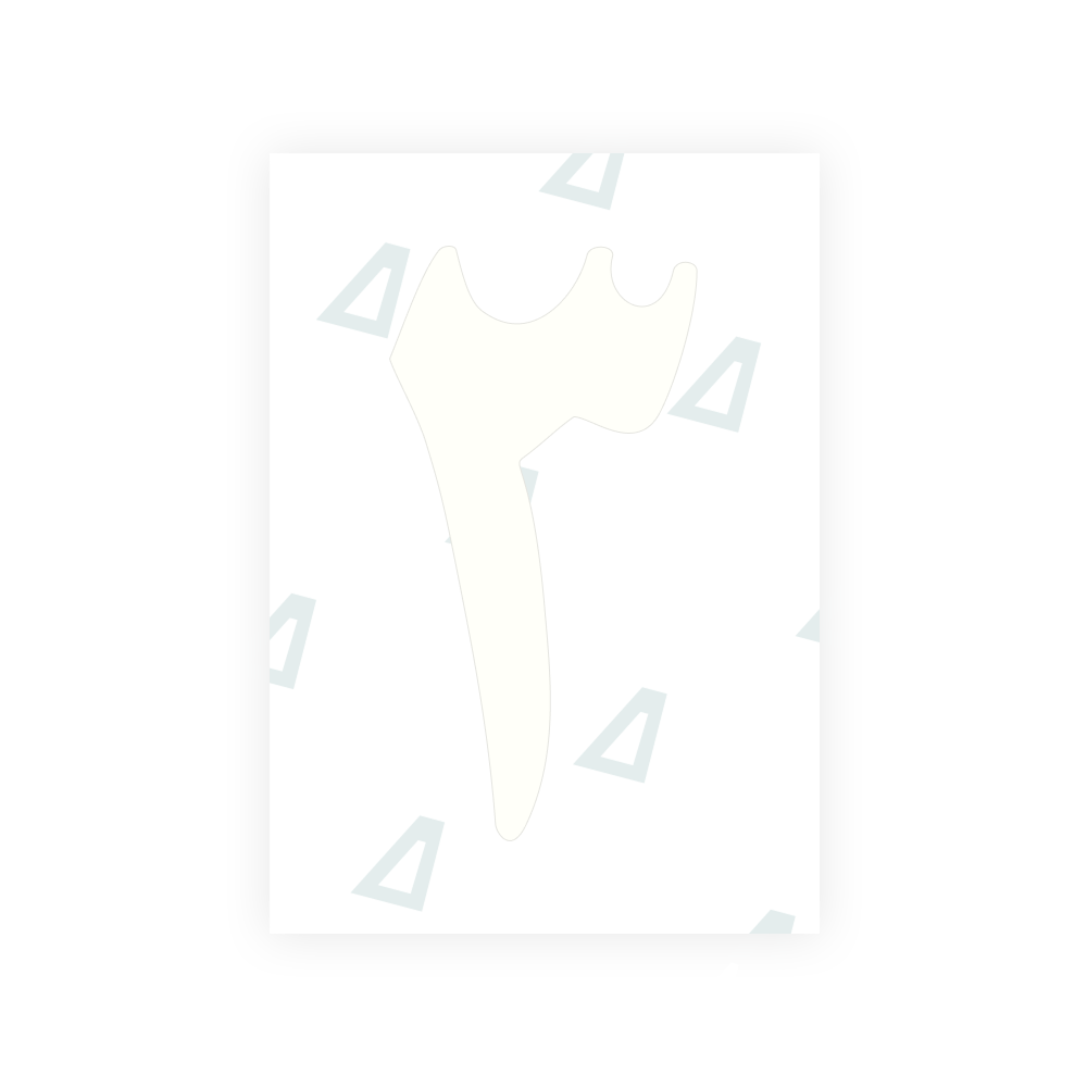 Alite Nanofilm for Egypt license plates - Symbol "٣"