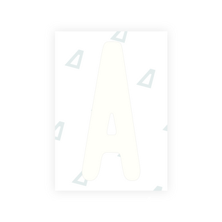 Alite Nanofilm for US (Utah 1994 - Round) license plates - Symbol "A"