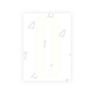 Alite Nanofilm for US (Utah 1994 - Round) license plates - Symbol "D"