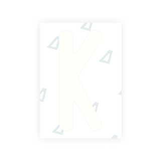 Alite Nanofilm for US (Utah 1994 - Round) license plates - Symbol "K"