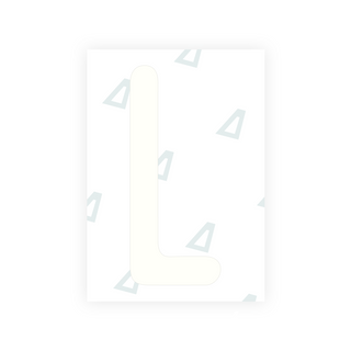 Alite Nanofilm for US (Utah 1994 - Round) license plates - Symbol "L"