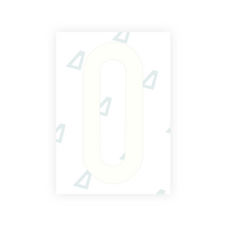 Alite Nanofilm for US (Utah 1994 - Round) license plates - Symbol "O"