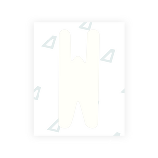 Alite Nanofilm for US (Utah 1994 - Round) license plates - Symbol "W"