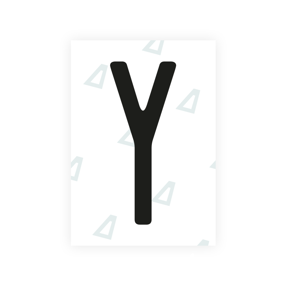 Alite Nanofilm for US (Utah) license plates - Symbol "Y"