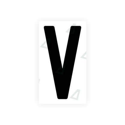 Alite Nanofilm for India license plates - Symbol "V" - Alite
