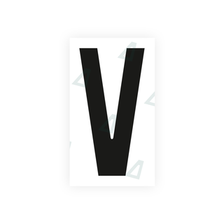 Alite Nanofilm for Czech Republic license plates - Symbol "V" - Alite