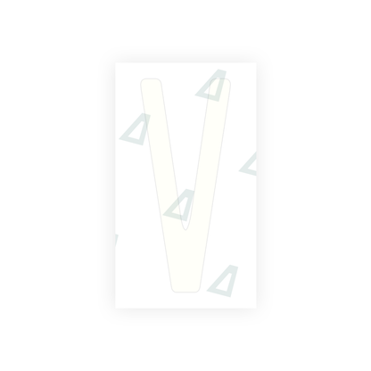 Alite Nanofilm for US (Wisconsin) license plates - Symbol "V" - Alite