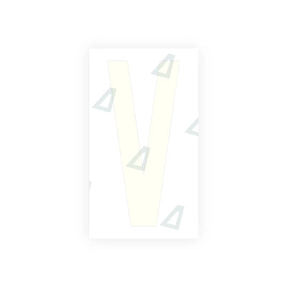Alite Nanofilm for US (Oklahoma) Moto license plates - Symbol "V" - Alite