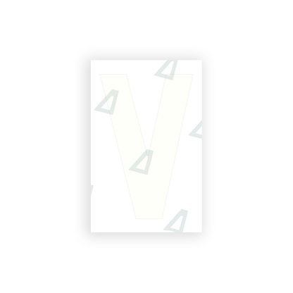 Alite Nanofilm for United Kingdom license plates - Symbol "V" - Alite
