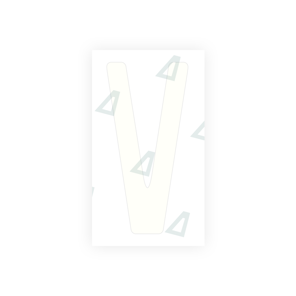 Alite Nanofilm for US (Quebec) license plates - Symbol "V" - Alite