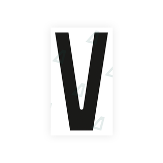 Alite Nanofilm for France license plates - Symbol "V" - Alite
