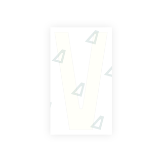 Alite Nanofilm for France license plates - Symbol "V" - Alite