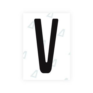 Alite Nanofilm for Guatemala license plates - Symbol "V" - Alite