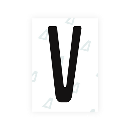 Alite Nanofilm for Guatemala license plates - Symbol "V" - Alite