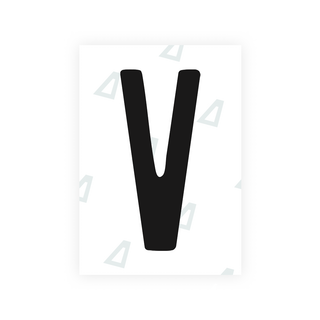 Alite Nanofilm for US (Connecticut 2013) license plates - Symbol "V" - Alite
