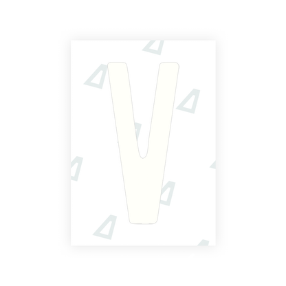 Alite Nanofilm for US (Connecticut 2013) license plates - Symbol "V" - Alite