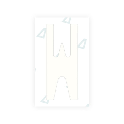 Alite Nanofilm for Mexico license plates - Symbol "W" - Alite