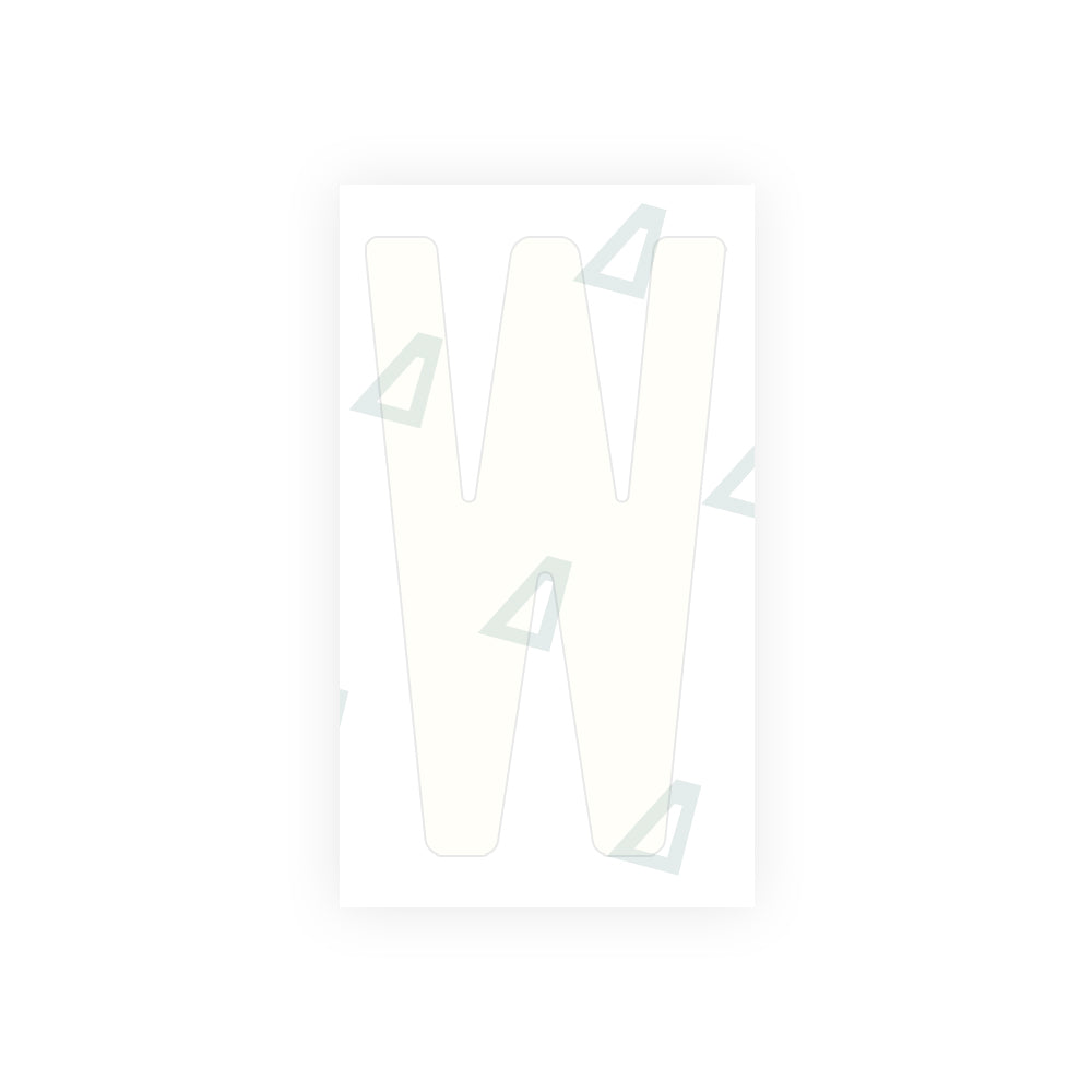 Alite Nanofilm for AUS (Victoria) license plates - Symbol "W" - Alite