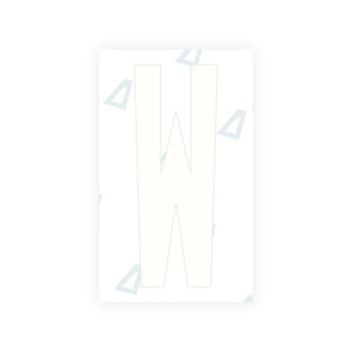 Alite Nanofilm for US (Washington DC) license plates - Symbol "W" - Alite