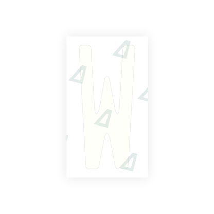 Alite Nanofilm for US (Wisconsin) license plates - Symbol "W" - Alite
