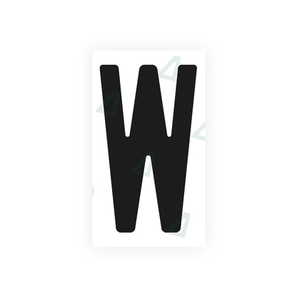 Alite Nanofilm for AUS (Victoria) license plates - Symbol "W" - Alite