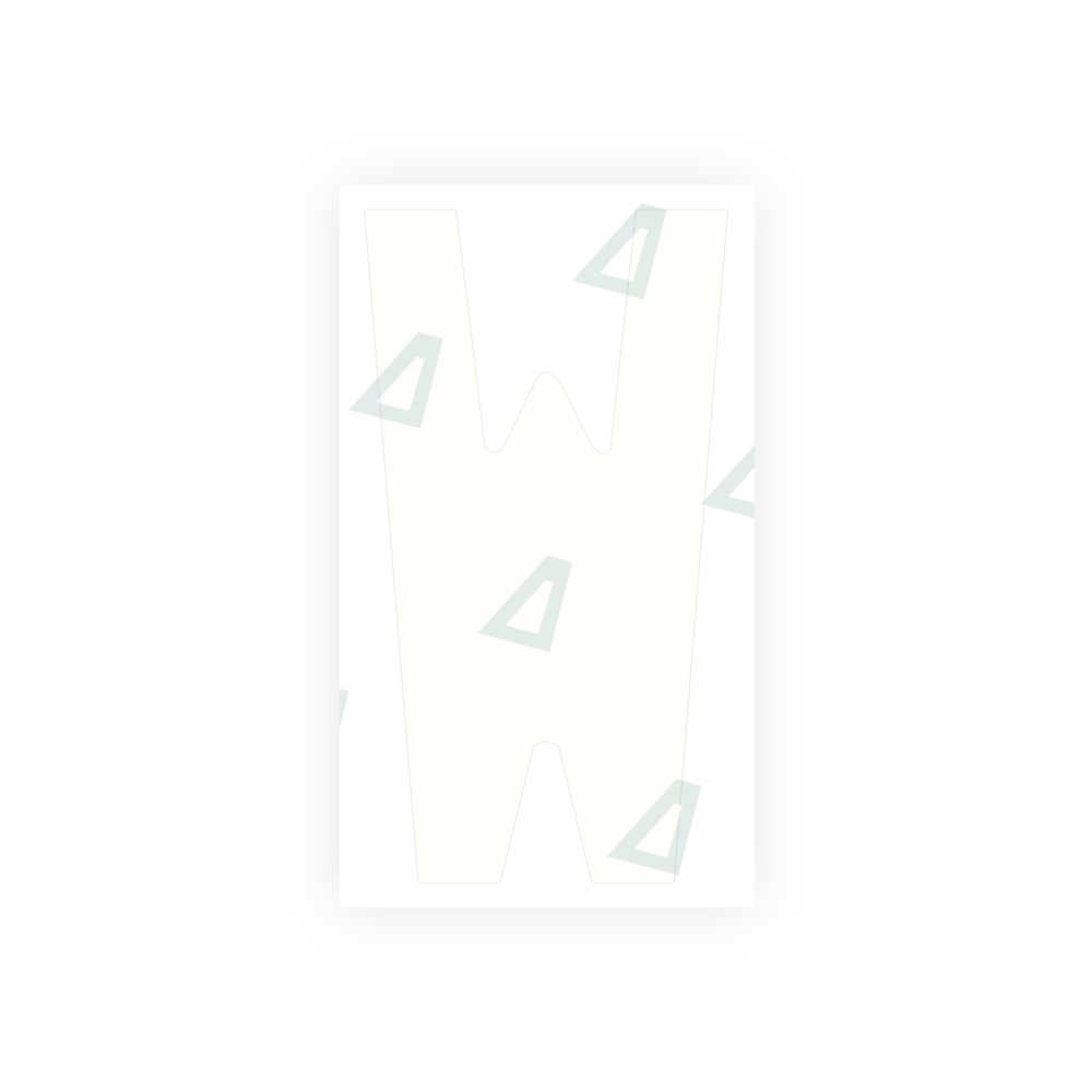 Alite Nanofilm for France license plates - Symbol "W" - Alite