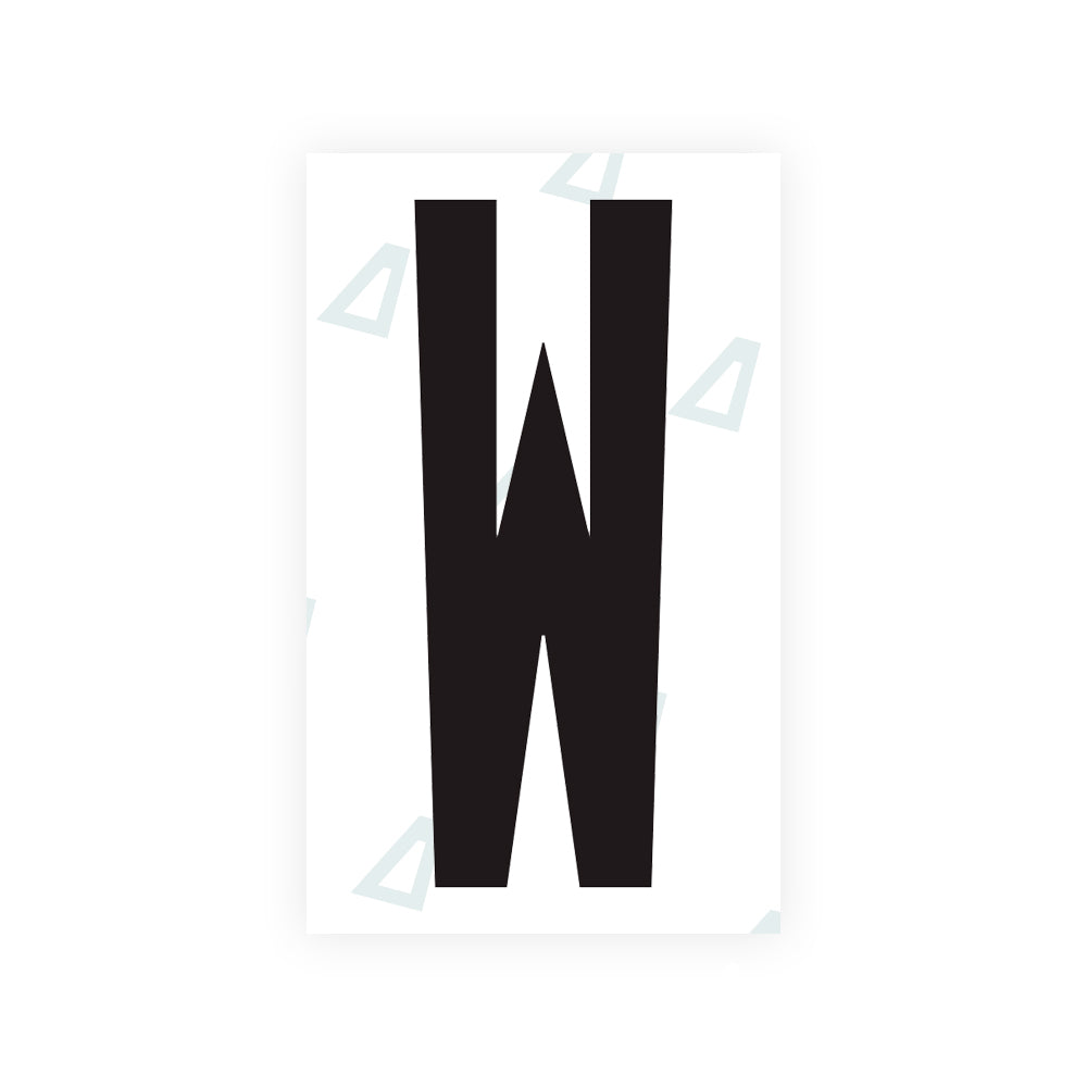 Alite Nanofilm for US (Washington DC) license plates - Symbol "W" - Alite