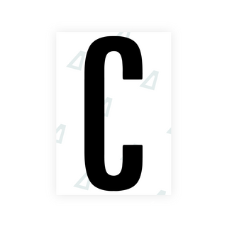 米国（ワシントン DC）ナンバープレート用 Alite ナノフィルム - シンボル「C」