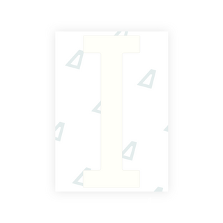 米国（ワシントン DC）ナンバープレート用 Alite ナノフィルム - シンボル「I」
