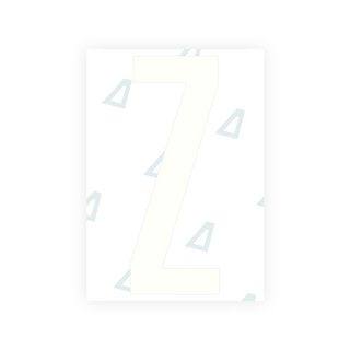 Alite Nanofilm for US (Washington DC) license plates - Symbol "Z"