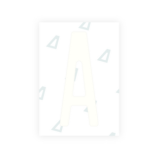 Alite Nanofilm for US (Washington State 2010) license plates - Symbol "A"