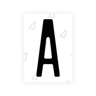 Alite Nanofilm for US (Washington State 2010) license plates - Symbol "A"