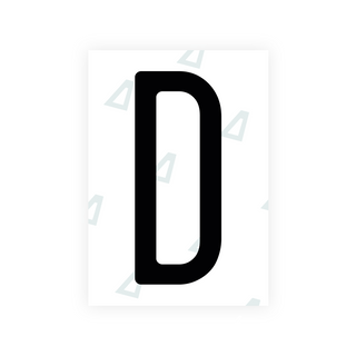 Alite Nanofilm for US (Washington State 2010) license plates - Symbol "D"
