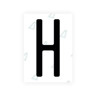 Alite Nanofilm for US (Washington State 2010) license plates - Symbol "H"