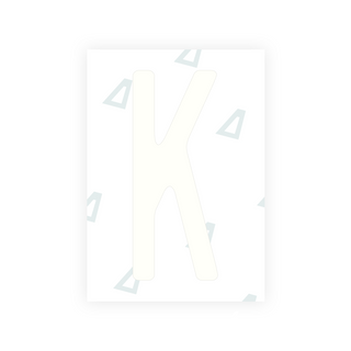 Alite Nanofilm for US (Washington State 2010) license plates - Symbol "K"